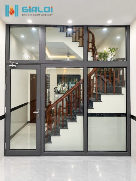 Vách kính chống cháy 45 phút